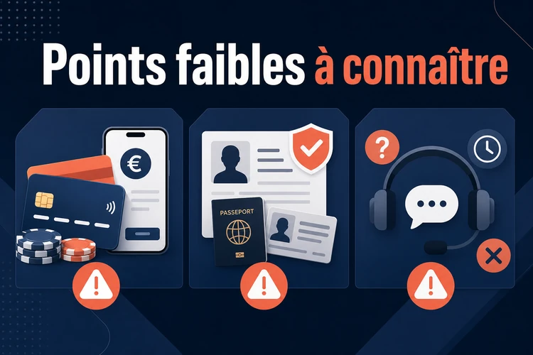 Points faibles à connaître